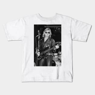 Benjamin Orr The Cars BW Photograph Kids T-Shirt